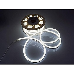 Rola Neon Flex LED 100m culoare Alb Rece