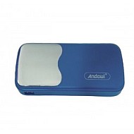 Baterie Externa cu Cabluri si Mufe Incorporate 12000 Andowl QCD221