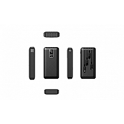 Baterie portabila 10000mAh, CD219, 3 in 1, USB, LED