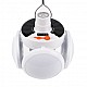 Bec LED solar cu incarcare si 4 brate pliabile