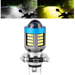 Bec LED H4 MOTO 2 Faze, 61 LED SMD 3030, 160W, 6000K