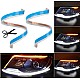 Set 2 benzi LED strip DRL cu functie de semnal secvential