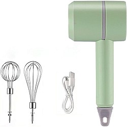 Mixer manual de bucatarie cu 3 viteze si incarcare USB