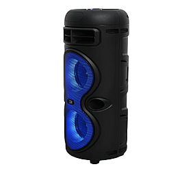 Boxă portabilă BT 2446 cu microfon și difuzoare de 4 inch