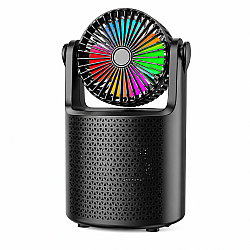 Boxa Portabila cu Bluetooth ZQS1440 si Mini Ventilator