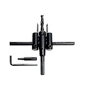 Burghiu pentru lemn, reglabil, D 30 - 120 mm