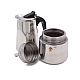 Cafetiera espresso din inox pentru aragaz 