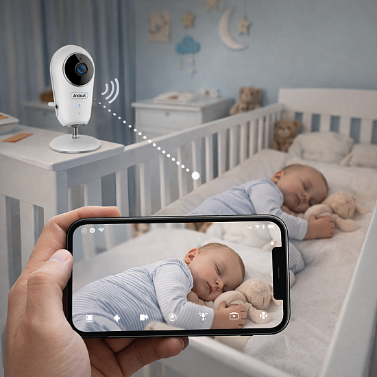 Camera de supraveghere Baby Monitor Smart Wireless Q SX907