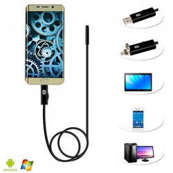 Camera endoscop foto/ video USB / Android  , diametru 7mm, cablu de 10 m, waterproof