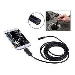 Camera endoscop foto/ video, 2in 1 Android/ USB ,diametru 7mm, cablu de 5m