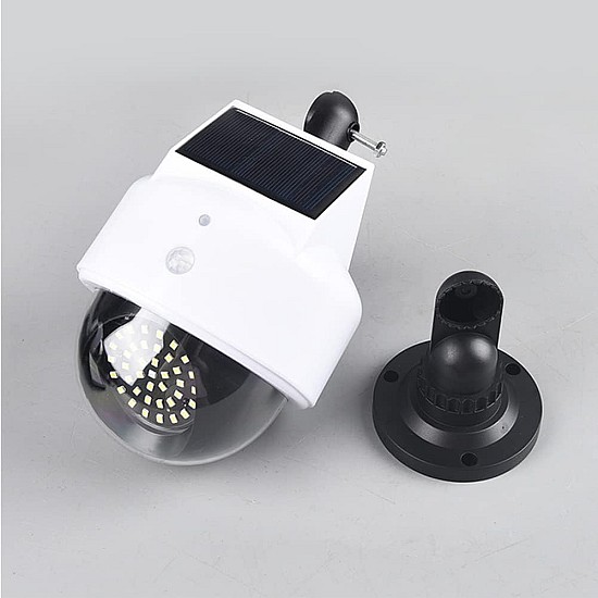Lampa solara si camera de securitate falsa 2 in 1 JX-5118