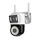 Camera de supraveghere Ip Cu 2 ecrane, 5 mpx si rotire 360 grade
