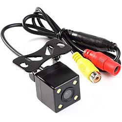 Cameră auto de marșarier cu 4 LED-uri, vizibilitate optimă