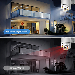 Camera de supraveghere 1920x1080p cu 8 LED Wifi 2MP zoom digital 4X