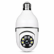Camera supraveghere WiFi 8177HJ tip bec cu soclu E27, vedere nocturna