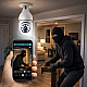 Camera supraveghere WiFi 8177HJ tip bec cu soclu E27, vedere nocturna