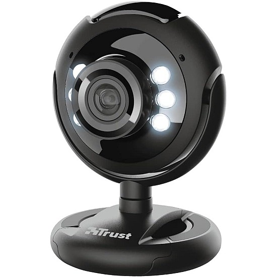Camera video Web Trust ,Spotlight pro, Negru