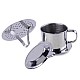 Set 2 cani  filtru pentru cafea vietnameza din otel inoxidabil 