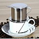 Set 2 cani  filtru pentru cafea vietnameza din otel inoxidabil 