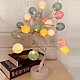 Pomisor  decorativ tip veioza, Cotton Ball 24 LED