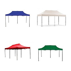 Cort de gradina tip Pavilion, 3 x 6m, pliabil, diverse culori