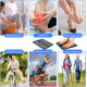 Covoras de  masaj pentru picioare pliabil, 6 programe si 10 niveluri de intensitate