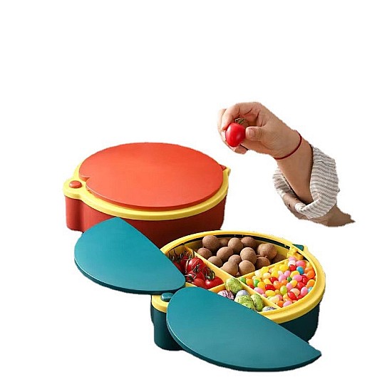 Cutie cu 4 sertare pentru depozitarea gustarilor