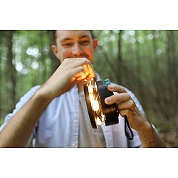 Decoratiune solara pentru camping cu 20 de leduri in serie