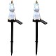 Set 2 decoratiuni solare in forma de  Unicorn