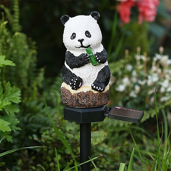 Set 2 decoratiuni solare in forma de Ursulet Panda
