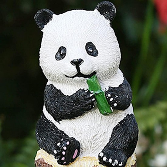 Set 2 decoratiuni solare in forma de Ursulet Panda