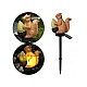 Set 2 decoratiuni solare in forma de veverita