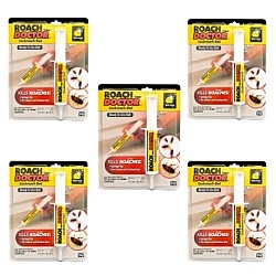 Set 5x Solutie Insecticid Anti Gandaci Roach Doctor, tip seringa