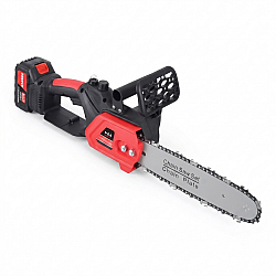 Drujba Electrica cu Lama de 12 inch si 2 Acumulatori de 48V pentru Gradina si Gospodarie