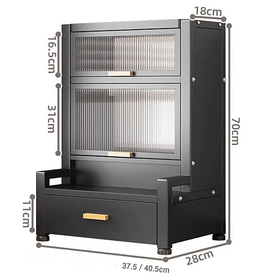 Dulap organizator multifunctional cu 2 nivele