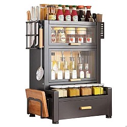 Dulap organizator multifunctional cu 2 nivele