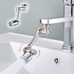 Extensie robinet rotativa 1080°, moduri multiple de curgere a apei