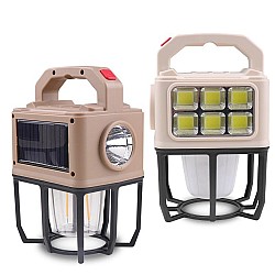 Lanterna solara tip felinar, lumina calda sau rece, design versatil
