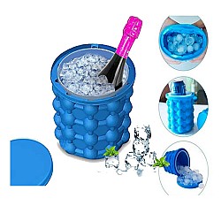 Set 2 frapiere din silicon pentru gheata Ice Cube Marker ,14x12 cm
