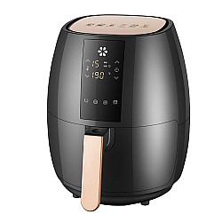 Friteuză cu aer cald QZ8, 5L, 1400W, cu afișaj tactil LCD