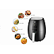 Friteuza cu aer cald Andowl Q Z8, 5L, 1400W – Gătire sănătoasă fără ulei