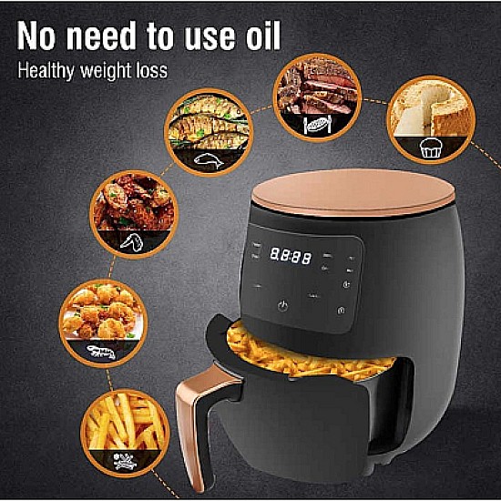 Friteuza cu aer cald S-18 Air Fryer 2400W – Gătire rapidă și sănătoasă