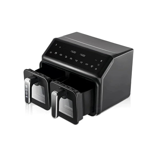 Friteuza Dubla Fara Ulei Air Fryer – Afisaj Digital, 10L Capacitate