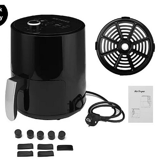Friteuza SONYMAX SN-80182 cu aer cald – 5L, gătit sănătos, fără ulei