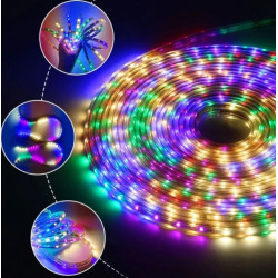 Furtun LED tip banda, SMD, exterior, flexibil, 20m, multicolor