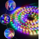 Furtun LED tip banda, SMD, exterior, flexibil, 20m, multicolor