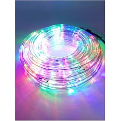Furtun luminos cu bec  si jocuri  de lumini 10 m diverse culori