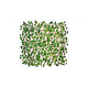 Gard lemn cu frunze artificiale 2,5 x1 m , vesnic verde