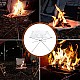 Gratar pentru camping pliabil cu plasa din otel inoxidabil