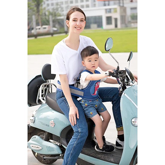 Ham de siguranță pentru copii pentru mersul pe bicicleta sau motor 